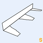 Zahnblech Münker 200-420 kleine Sicke