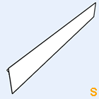 Zahnblech Hoffmann 100-275 große Sicke