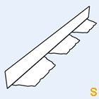 Zahnblech SWISS PANEL SP105-345 große Sicke
