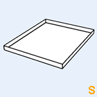 Box mit 4 Seiten