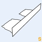 Zahnblech Salzgitter PS210-375 große Sicke